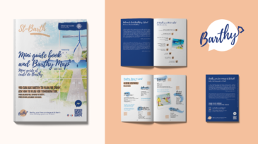 Barthy, logo et flyer