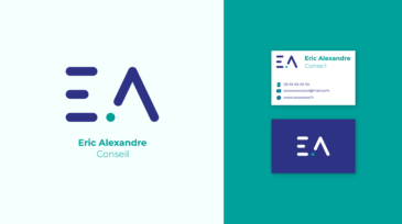 EA conseil, logo et site vitrine