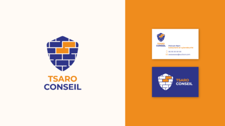 Tsaro conseil, logo, cartes de visite